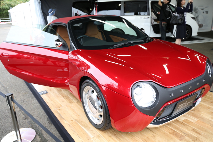 イベント: エンジョイホンダで展示されたS660 Neo Classic Concept