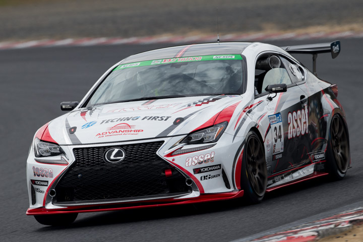 ST-3クラス決勝2位は前嶋秀司／佐々木雅弘組（assetテクノRC350）