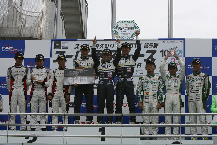 ST-4クラスの暫定表彰式