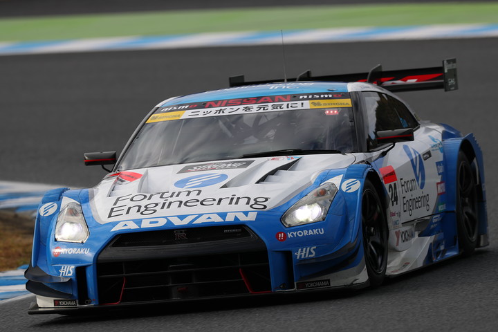 GT500クラス予選2位の佐々木大樹（フォーラムエンジニアリングADVAN GT-R）