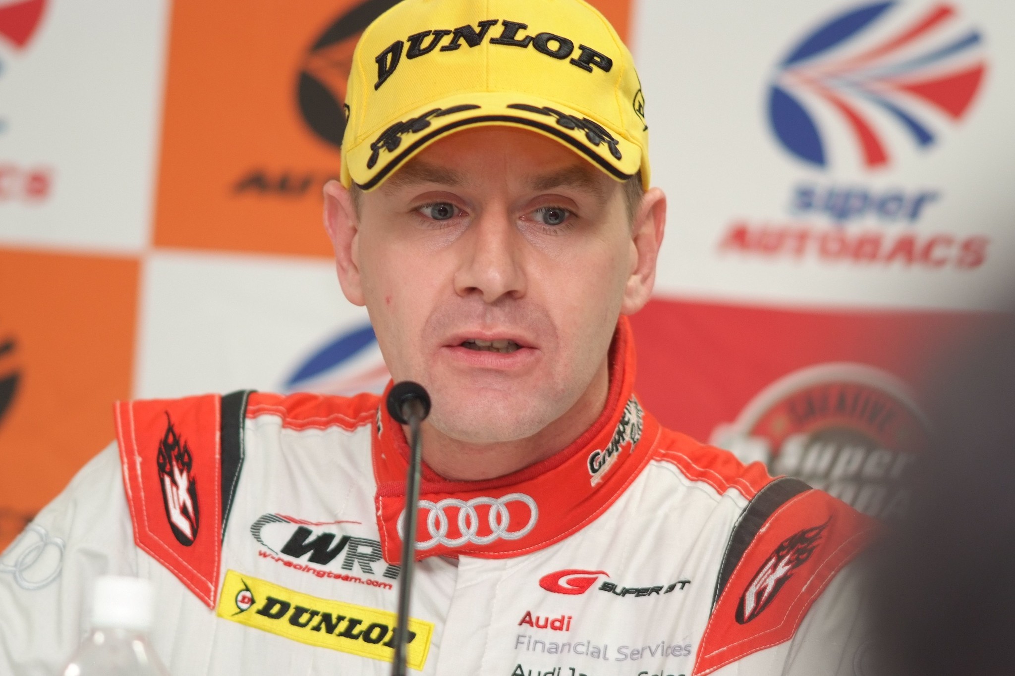 決勝記者会見: リチャード・ライアン（Audi Team Hitotsuyama）