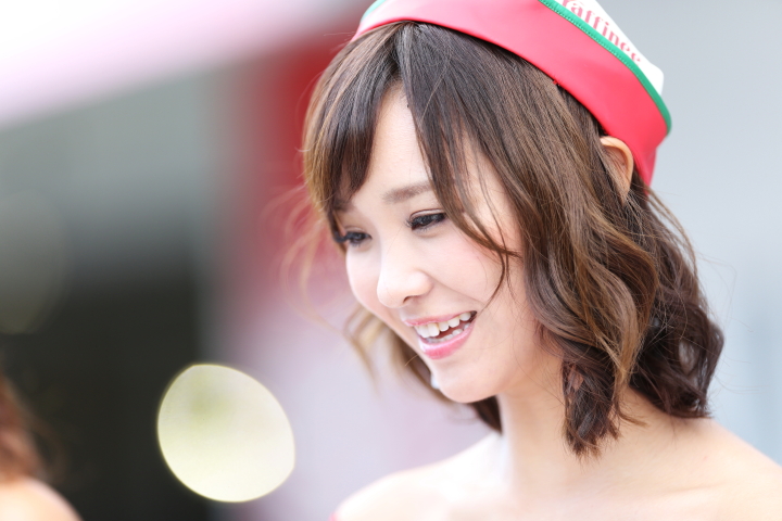 ピットウォーク: レースクイーン