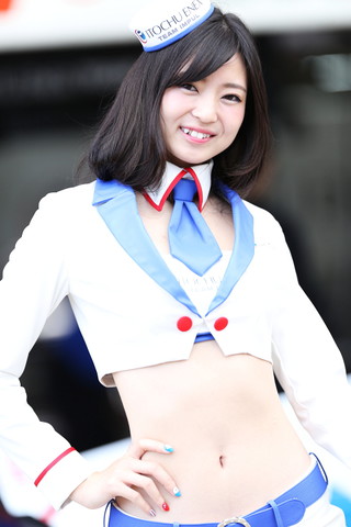 ピットウォーク: レースクイーン