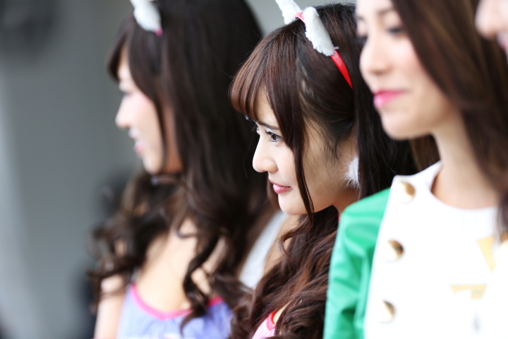 ピットウォーク: レースクイーン