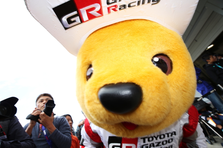 ピットウォーク: トヨタくま吉