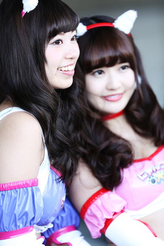 ピットウォーク: レースクイーン