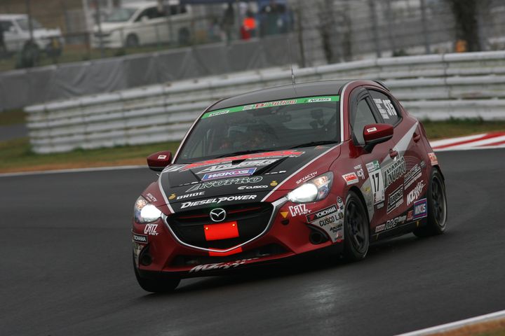 ST-5クラス決勝2位は谷川達也／井尻薫／野上達也組（DXLアラゴスタ・NOPROデミオSKY-D）