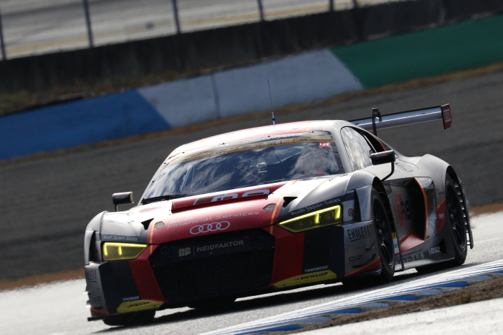 公式予選: リチャード・ライアン（Hitotsuyama Audi R8 LMS）