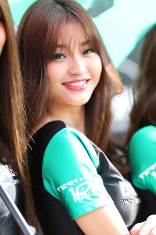 ピットウォーク: レースクイーン