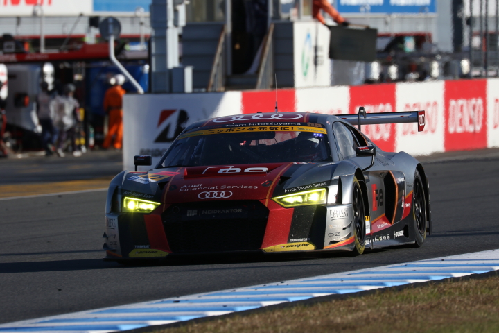 決勝レース: 藤井誠暢（Hitotsuyama Audi R8 LMS）