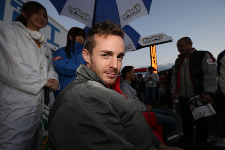 GTキッズウォーク: ジェームス・ロシター（LEXUS TEAM TOM'S）