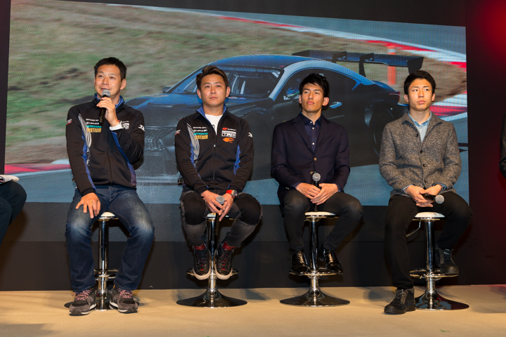 LMcorsa 2017年スーパーGT参戦体制発表: 4人の参戦ドライバーたち