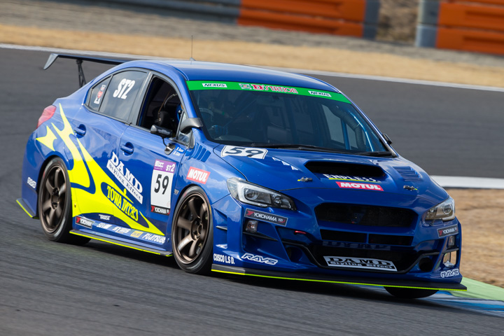 テストデー: ST-2クラストップタイムはDAMD MOTUL ED WRX STI（SUBARU WRX STI）
