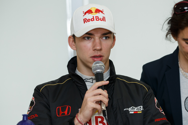 第1回公式合同テスト1日目: ピエール・ガスリー（TEAM無限）