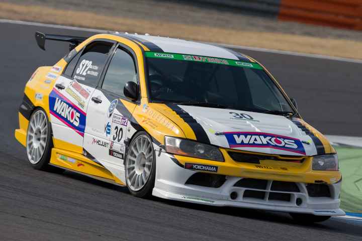 テストデー: ST-2クラス・RSオガワ エボⅨ（MITSUBISHI LANCER EVOLUTION X）