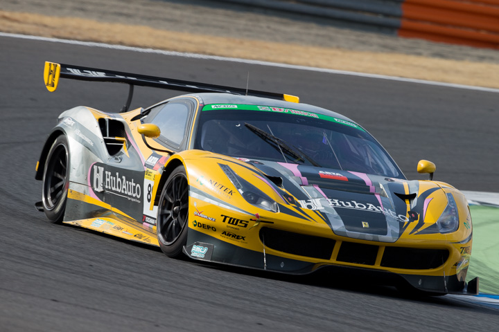 テストデー: ST-Xクラス・HubAuto Ferrari 488 GT3f（Ferrari 488 GT3）