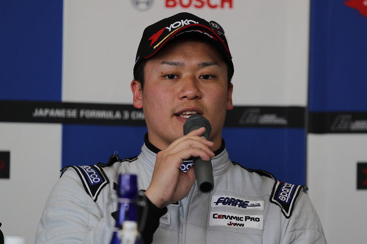 Nクラス優勝の霜野誠友（シーエムエスモータースポーツプロジェクト）