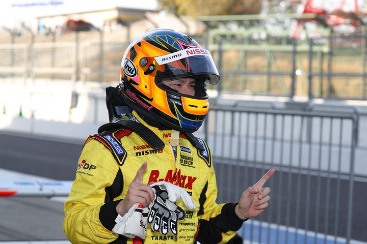 優勝した高星明誠（B-MAX Racing Team with NDDP）