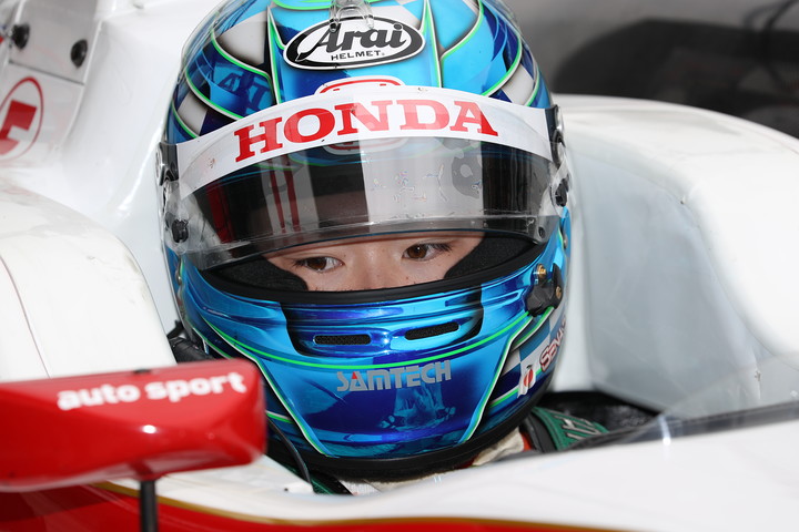 第4,5戦公式予選: 阪口晴南（HFDP RACING F316）