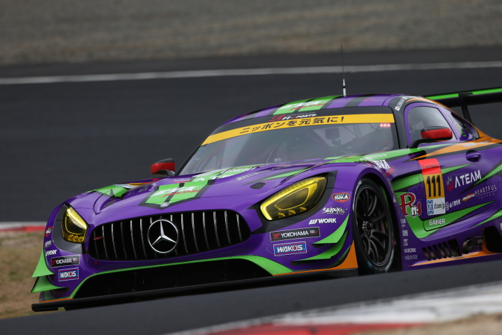 公式練習: 石川京侍（エヴァRT初号機 Rn-s AMG GT）