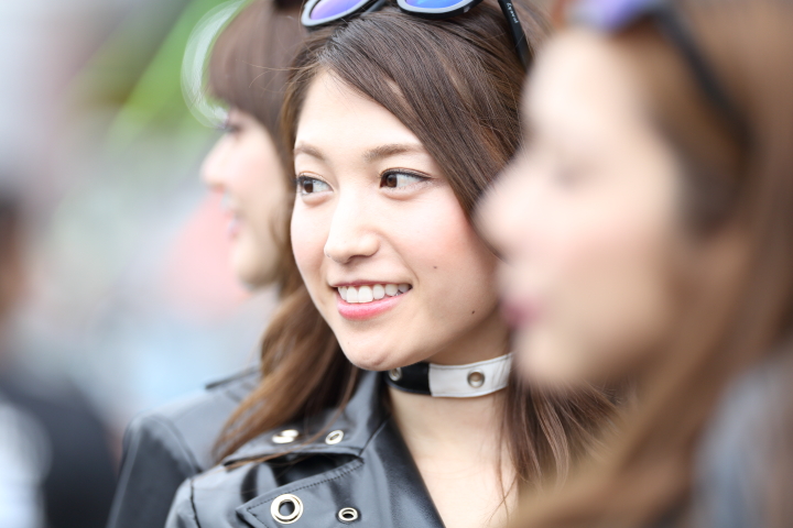 ピットウォーク: レースクイーン