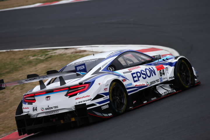 ノックアウト予選Q1: ベルトラン・バゲット（Epson Modulo NSX-GT）