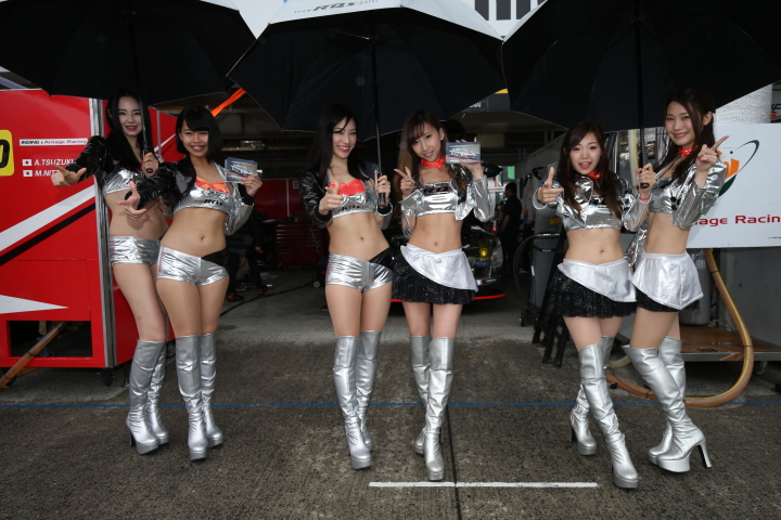 GTキッズウォーク: レースクイーン