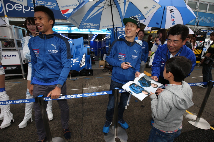 GTキッズウォーク: ヤン・マーデンボローと安田裕信（TEAM IMPUL）