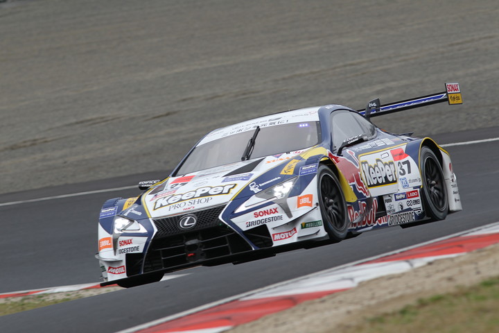 GT500クラス予選3位は平川亮／ニック・キャシディ組（KeePer TOM'S LC500）