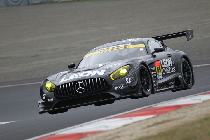 GT300クラスポールポジションは黒澤治樹／蒲生尚弥組（LEON CVSTOS AMG）