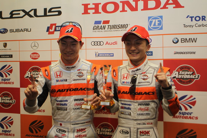 公式予選フォトセッション: GT500クラスのポールシッター