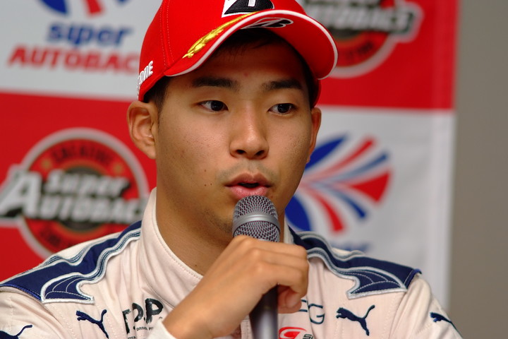 決勝記者会見: GT500クラスで優勝した平川亮（LEXUS TEAM KeePer TOM'S）