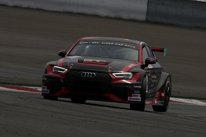 GT4/N1クラス決勝2位は秋吉圭／奥村浩一組（BRP★Audi RS3 LMS）