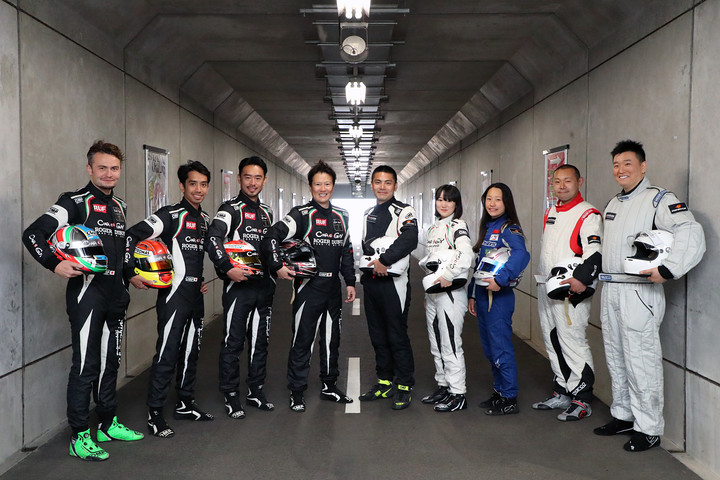 出場ドライバーたち