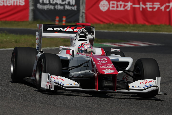 フリー走行2回目: 2位は野尻智紀（DOCOMO DANDELION M40S SF14）