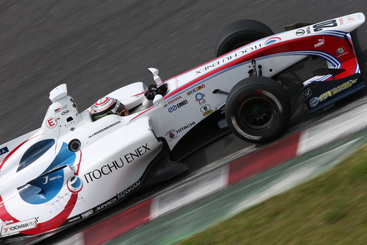 フリー走行1回目: ヤン・マーデンボロー（ITOCHU ENEX TEAM IMPUL SF14）