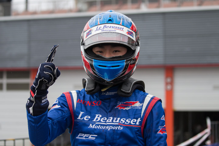 優勝した小倉祥太（ル・ボーセフォーミュラアカデミーPFC）