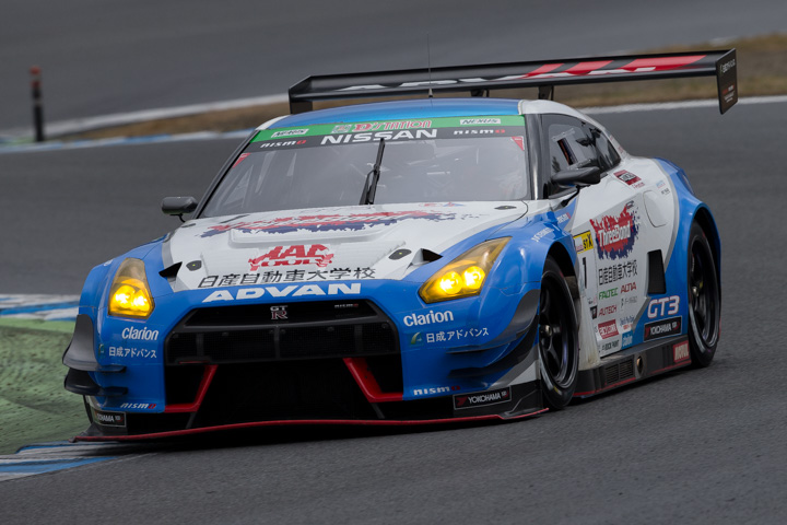 ST-Xクラス予選3位は内田優大／藤井誠暢／平峰一貴組（スリーボンド日産自動車大学校GT-R）
