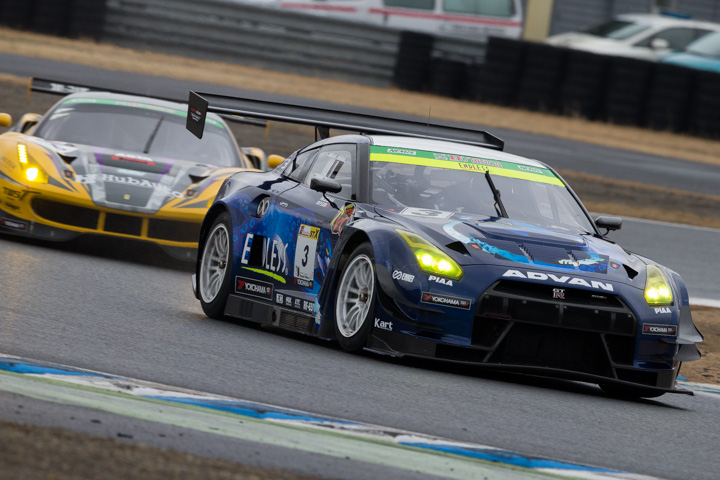 ST-Xクラス予選2位は谷口信輝／山内英輝／元嶋佑弥組（ENDLESS･ADVAN･GTR）