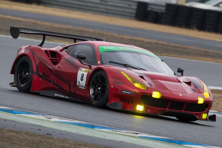 ST-Xクラスポールポジションは永井宏明／佐々木孝太組（ARN Ferrari 488 GT3）
