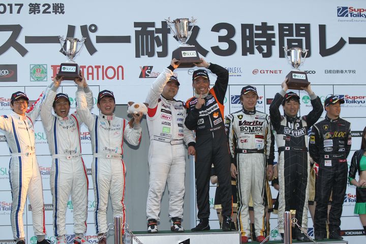 ST-5クラスの表彰式