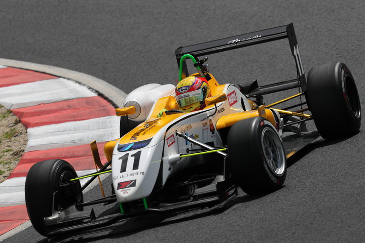 Nクラスポールポジションは植田正幸（Rn山下製作所F308）