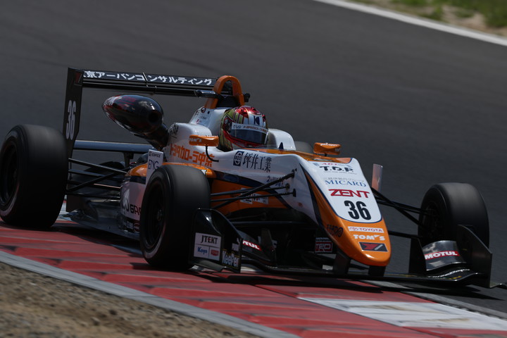 決勝2位は宮田莉朋（カローラ中京Kuo TOM'S F314）