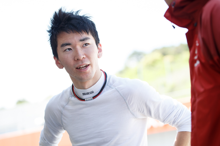 決勝3位の笹原右京（Hondaフォーミュラ・ドリーム・プロジェクト）