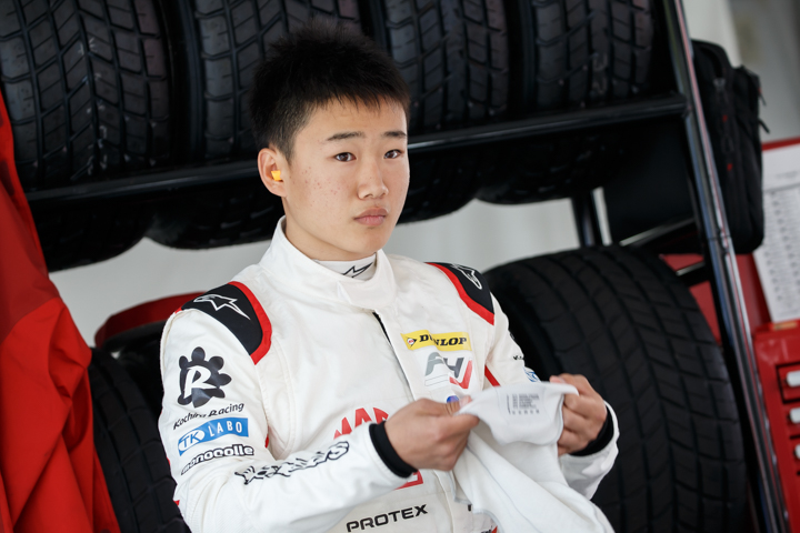 決勝2位の角田裕毅（Hondaフォーミュラ・ドリーム・プロジェクト）