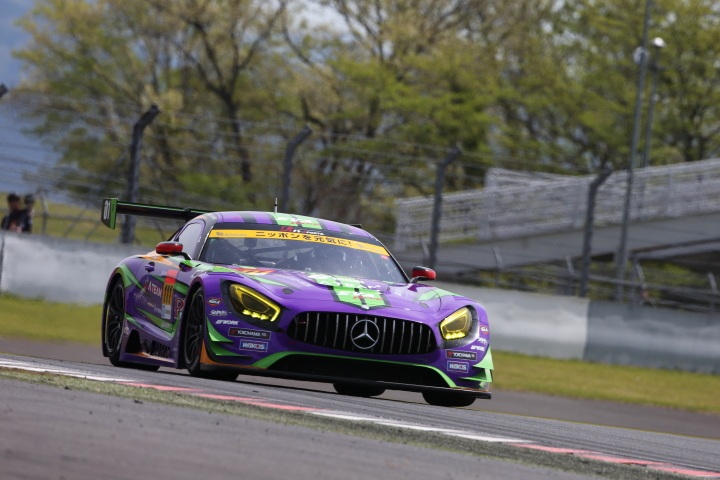 公式練習: 石川京侍（エヴァRT初号機 Rn-s AMG GT）