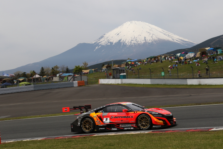 公式練習: 野尻智紀／小林崇志組（ARTA NSX-GT）