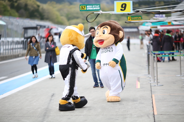 GTキッズウォーク: レクサスくま吉と埼玉トヨペット一平