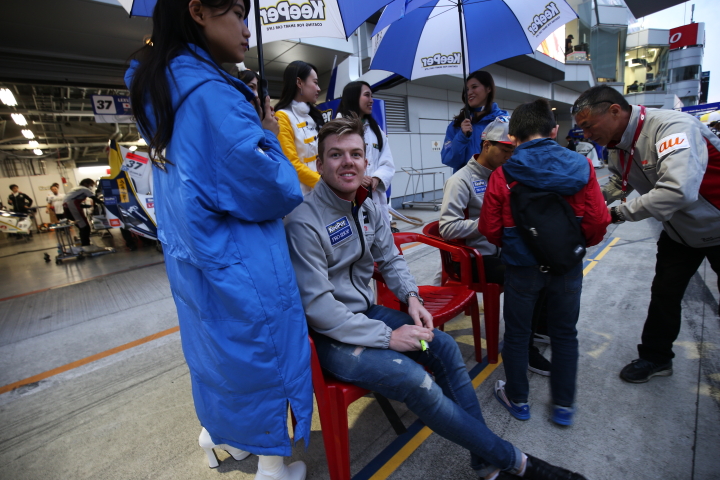 GTキッズウォーク: ニック・キャシディ（LEXUS TEAM KeePer TOM'S）