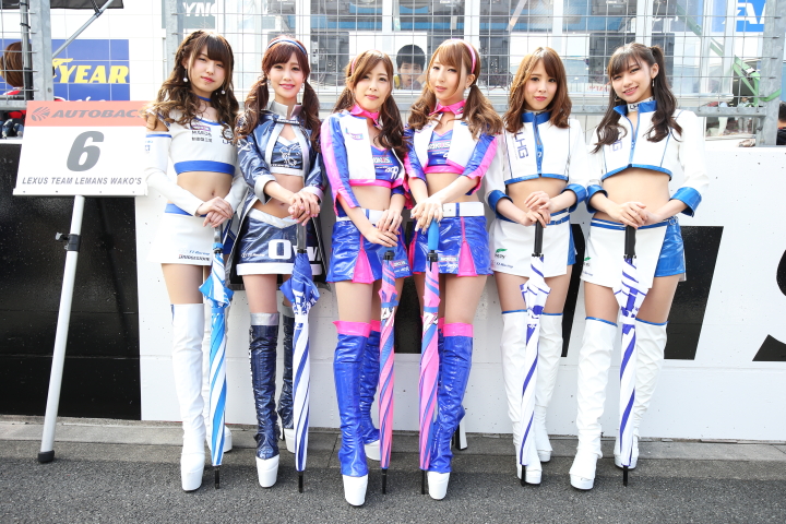 ピットウォーク: レースクイーン